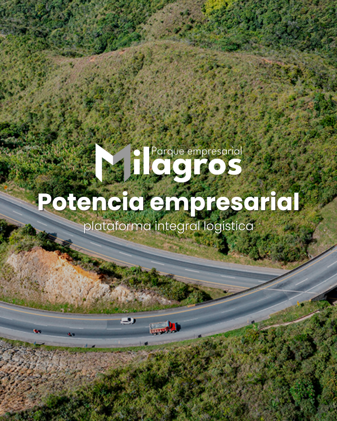 Vista aérea del Parque Empresarial Milagros